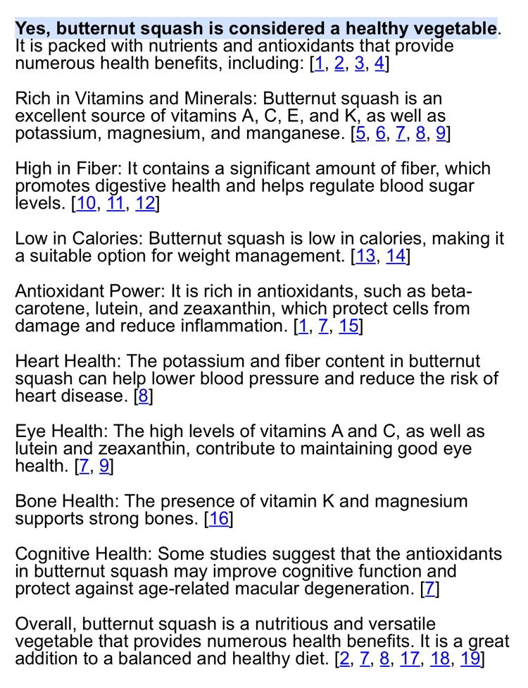 squash taste testing