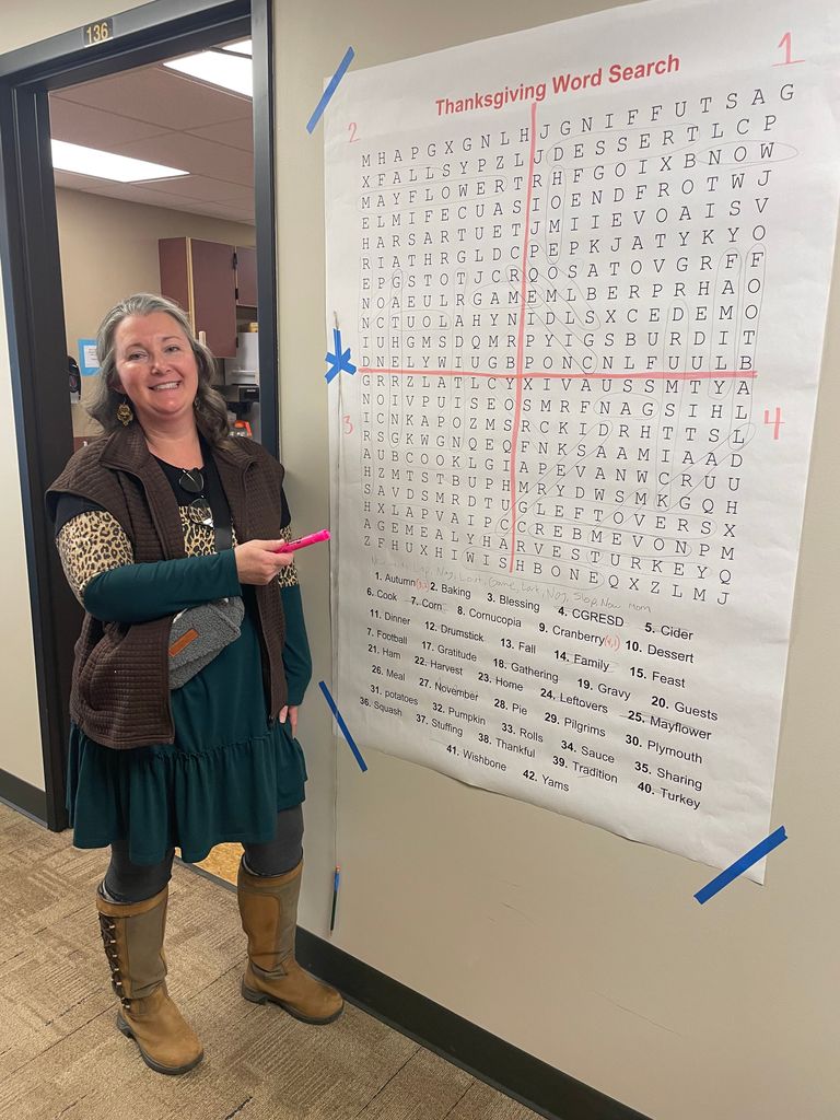 Principal Wood at word search