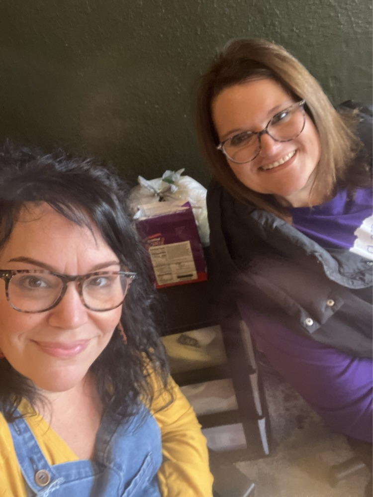 spending the day connecting with families