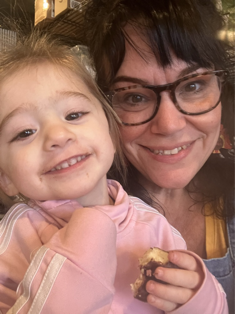 a little joy in my day with sweet peanut!