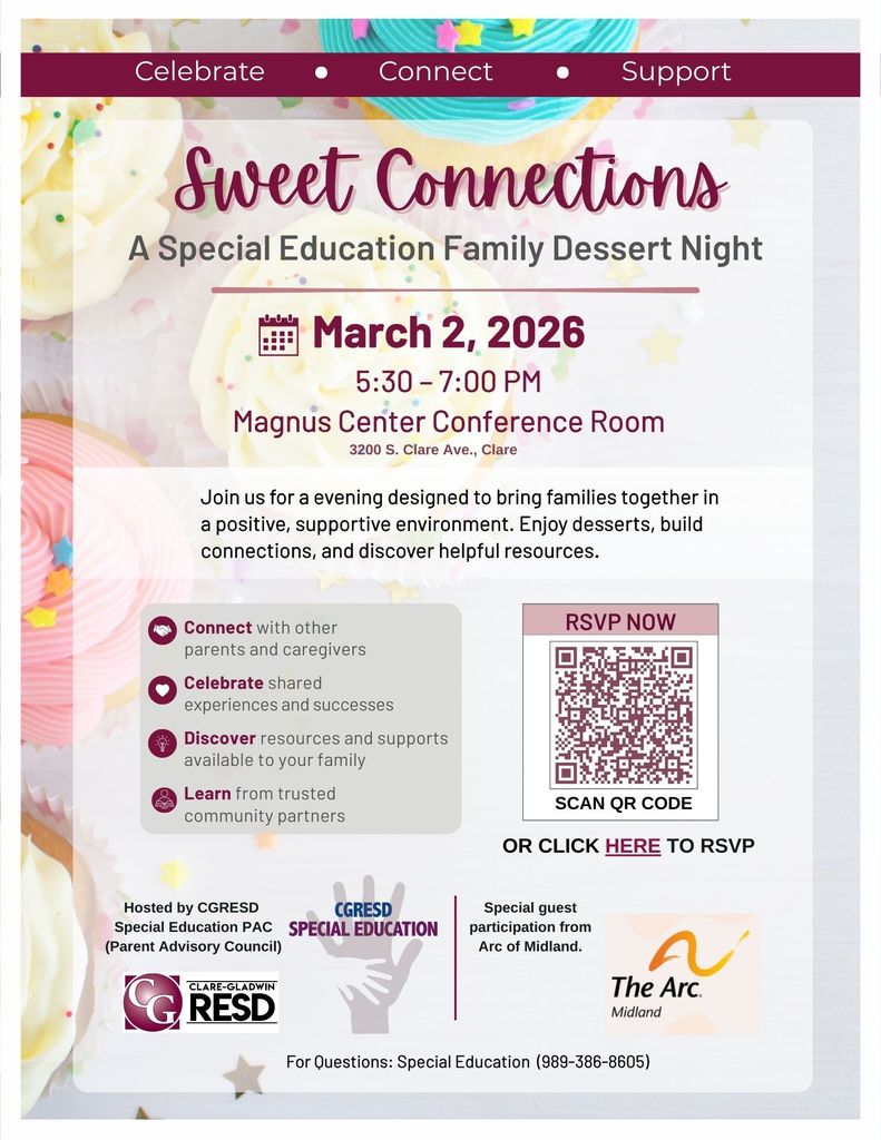 Sweet Connections: A Special Education Family Dessert Night