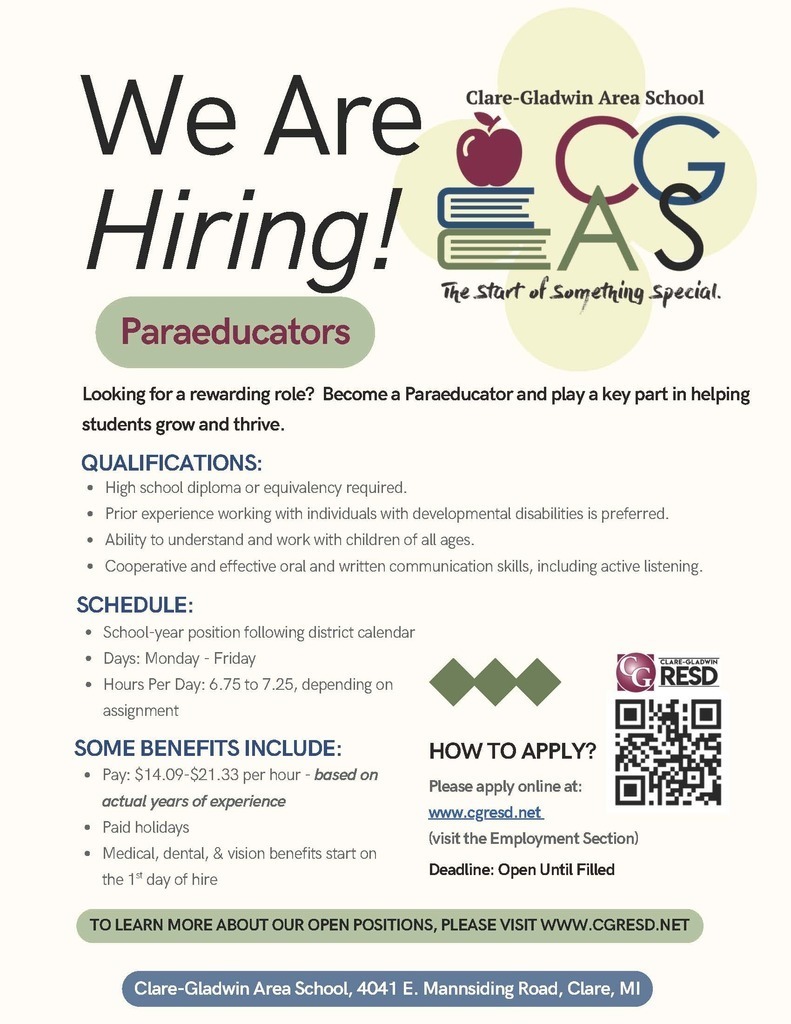 Paraeducator Flyer 2025 12