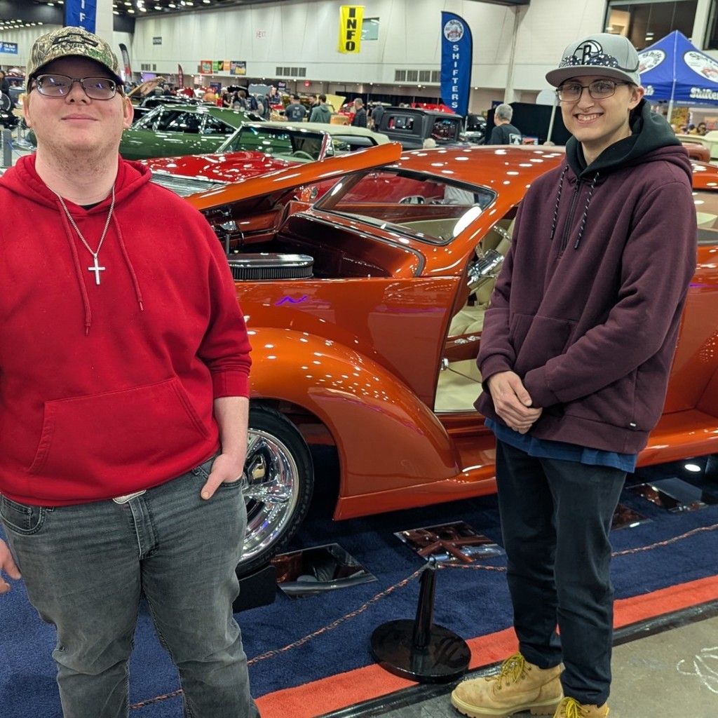 Students from the PM CTE class enjoy themselves at Autorama