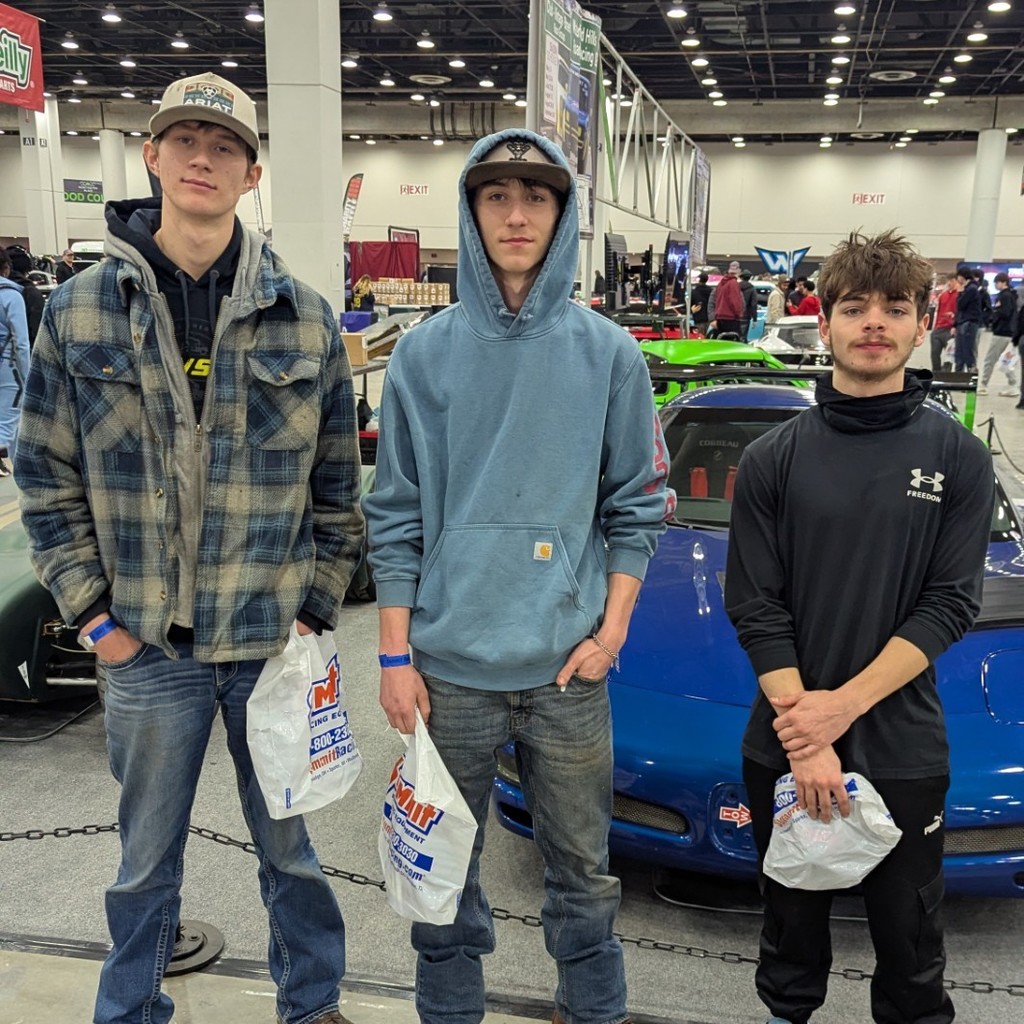 Students from the PM CTE auto class enjoy Autorama