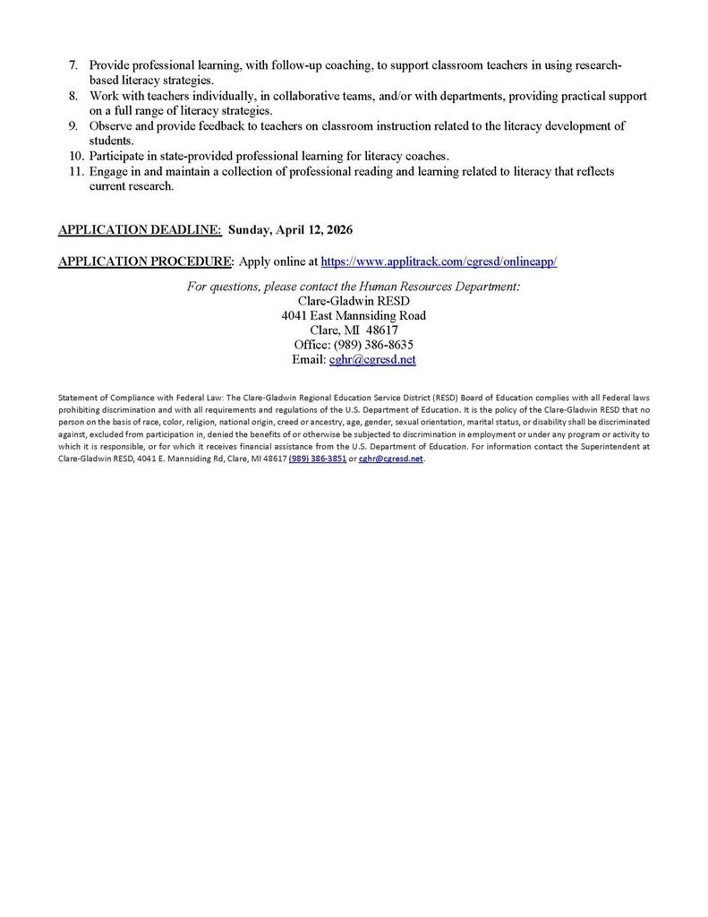 Early Literacy Coach -  Job Posting March 2026_Page_2