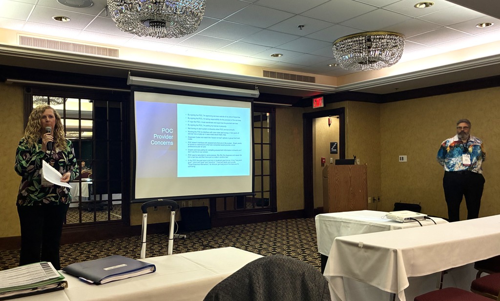 It was a wonderful  experience to work collaboratively with Kevin Bauer, Ph.D  Medicaid SSP Policy Specialist on "Plan of Care (POC)s" at the "2026 Michigan Medicaid School Services Program Conference" in Traverse City.