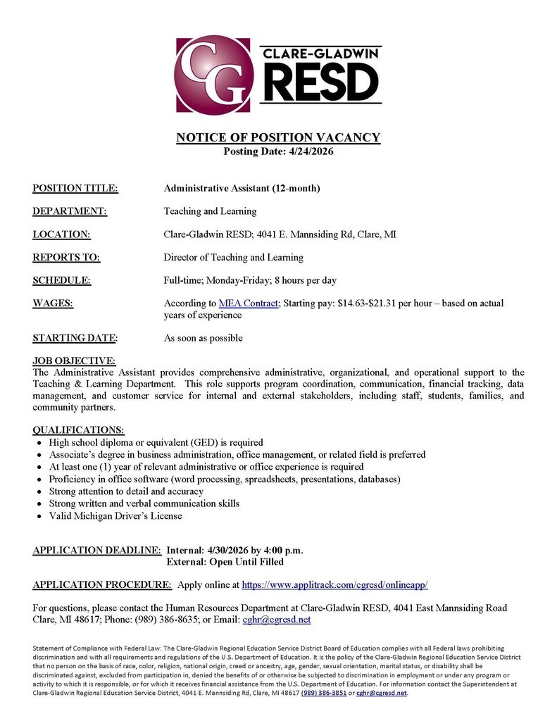Job Posting