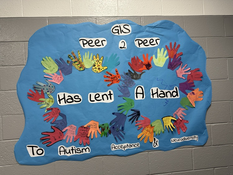 Gladwin Intermediate Lending a hand to Autism/Neurodiversity Acceptance
