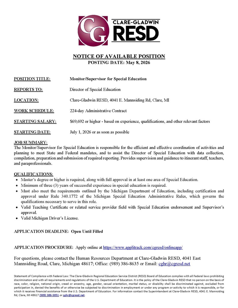 Job Posting