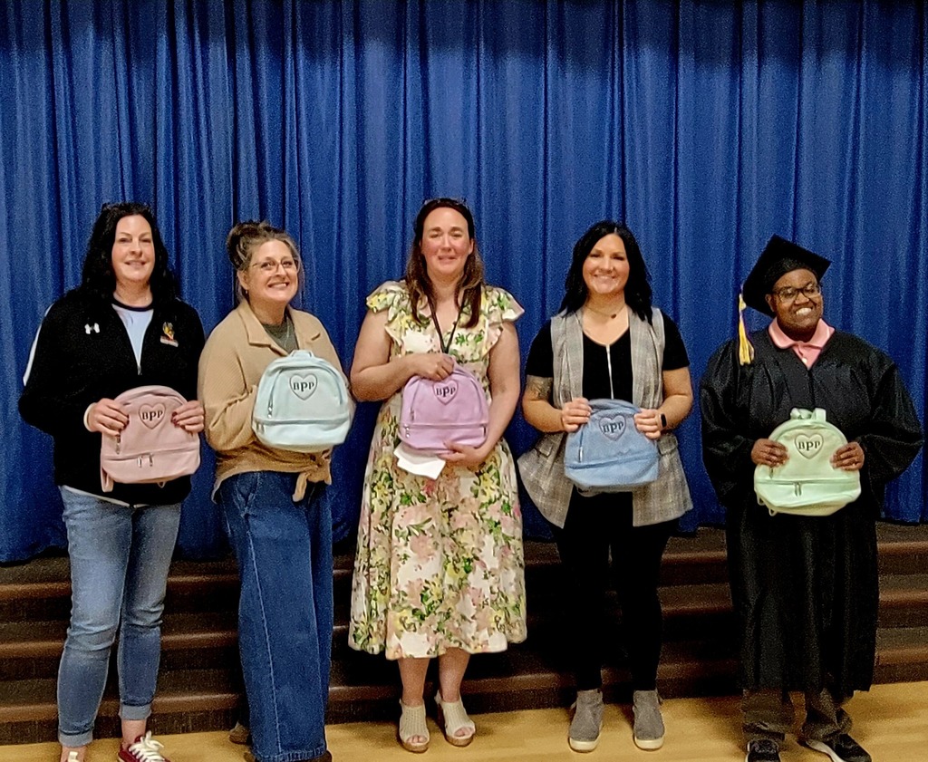 Graduating giving them each backpacks for all the fun over the years, stylish ladies!
