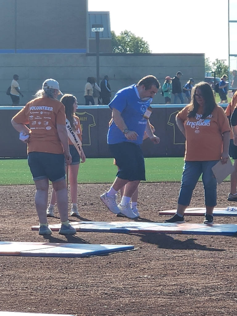 Jared doing standing long jump.