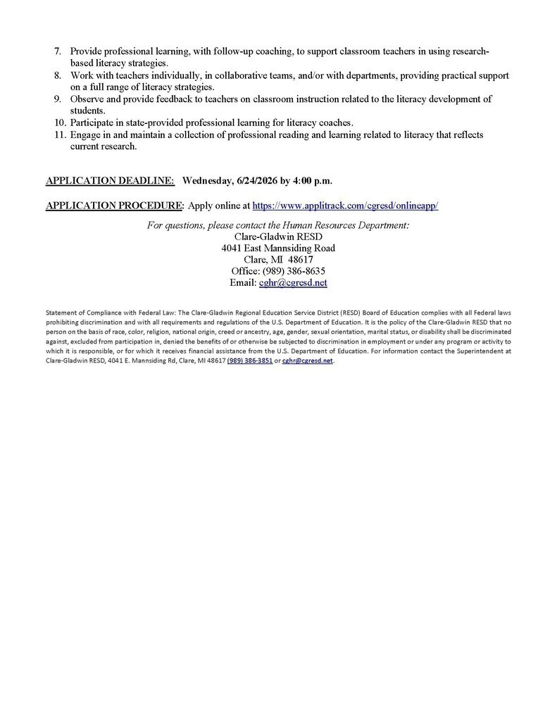 Job Posting 1