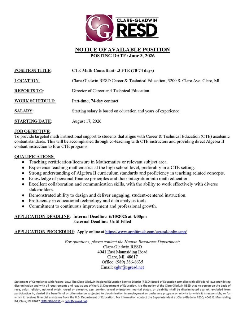 Job Posting