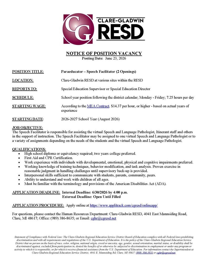 Job Posting