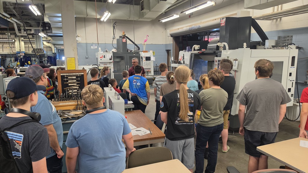 CMU professor talks about Robotics and STEM to students.  