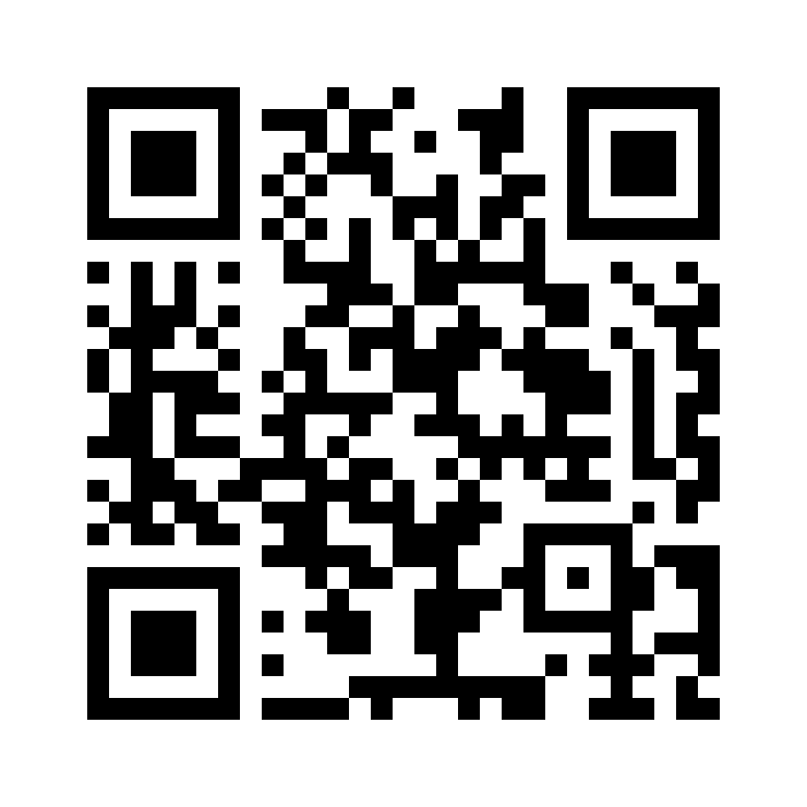 a QR code for the welcome video.