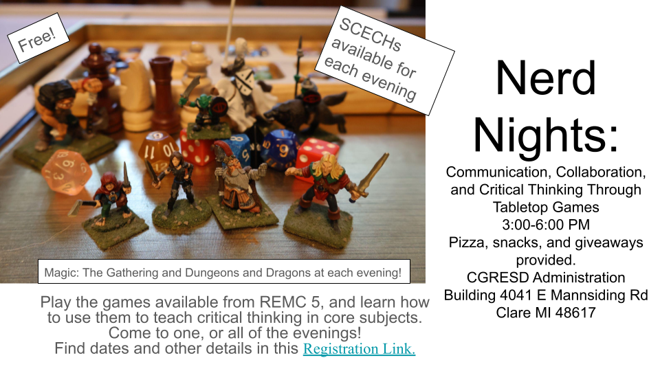 the details for Nerd Nights. see the post for the full details.