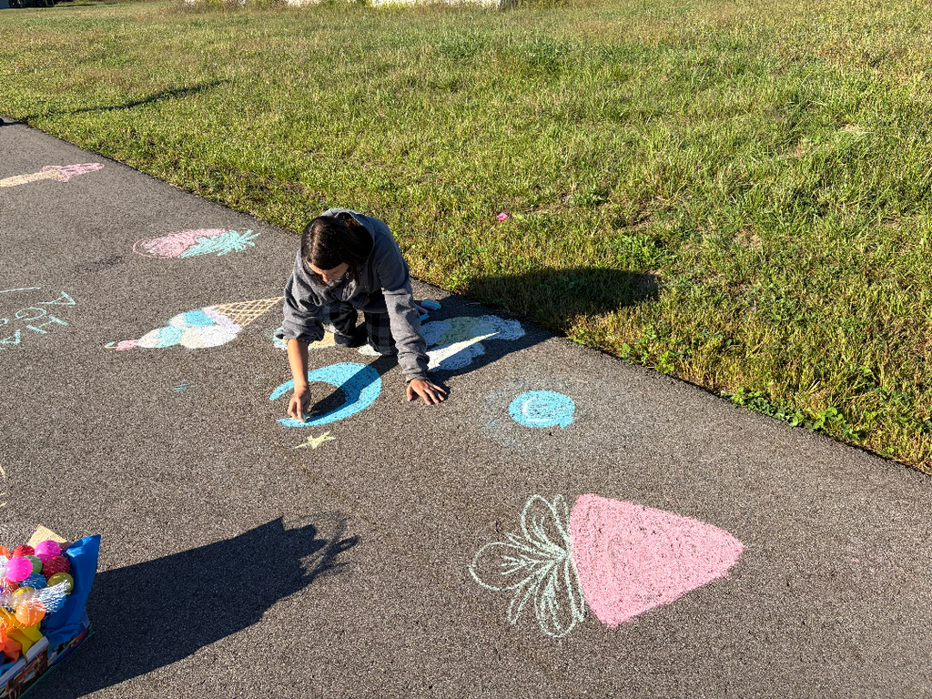 Chalk art activity (part 2)