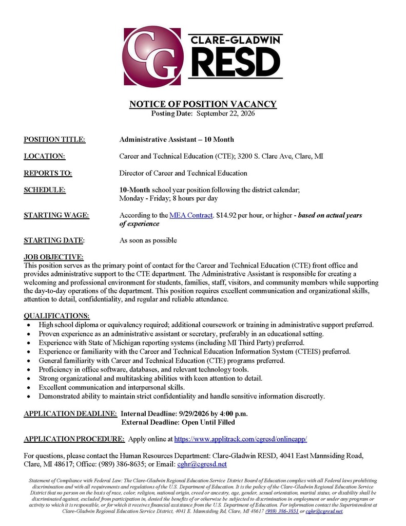 Job Posting