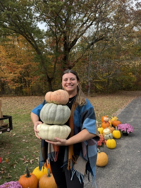 CGRESD Staff picking out pumpkins