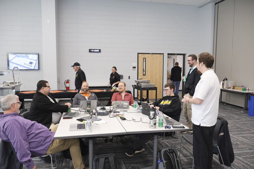 Participants learning about Google Administration.