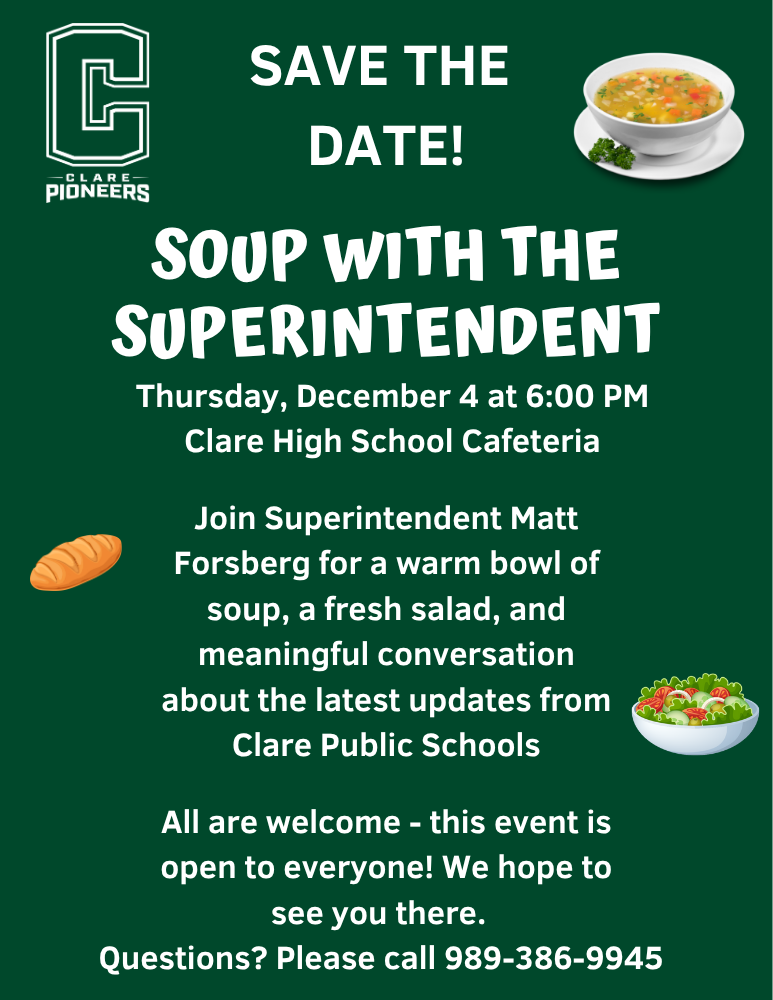 Save the Date - Soup with the Superintendent - Flyer (2)