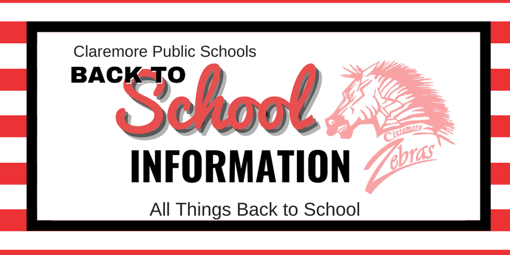 Zebra logo striped background "Back to School"