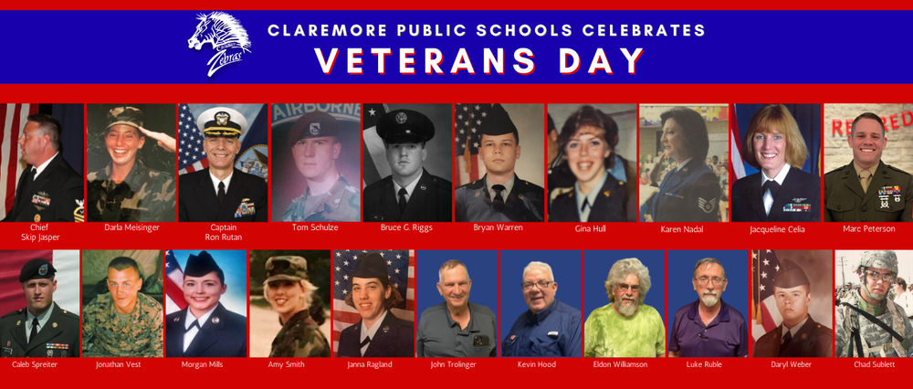 claremore public schools veterans