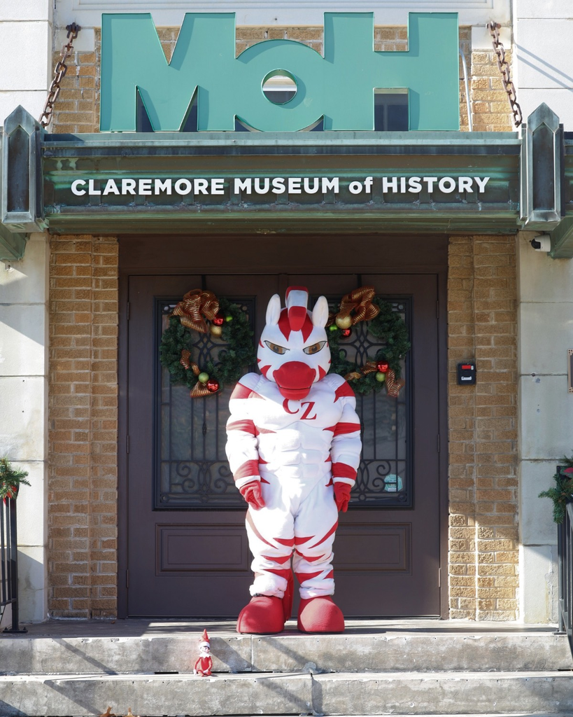 zebs and dazzle at the museum of claremore