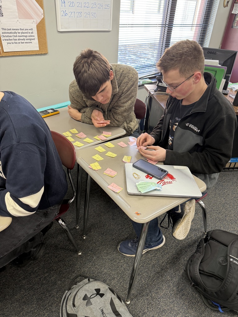 Students working together