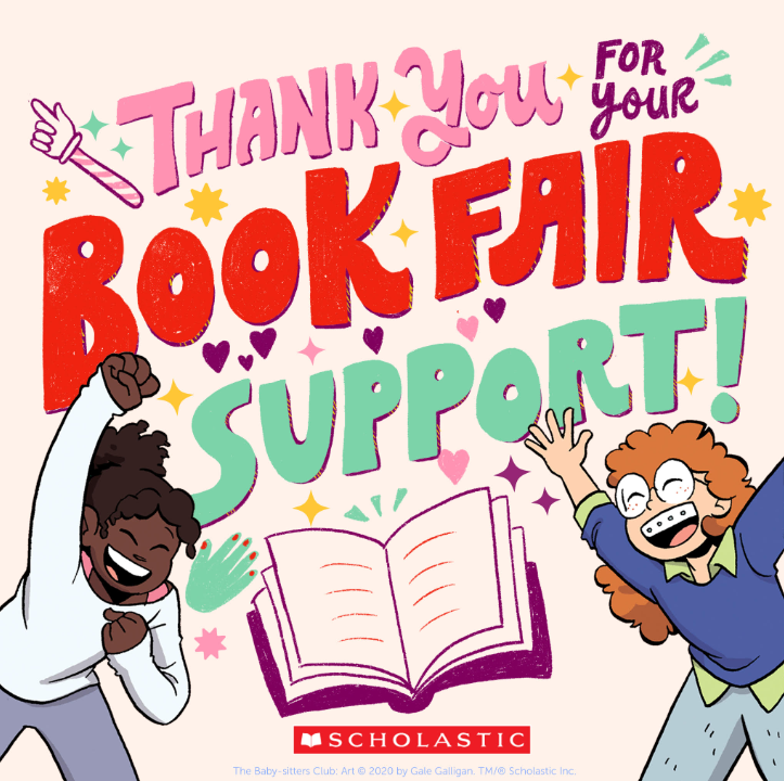 BOOK FAIR THANKS