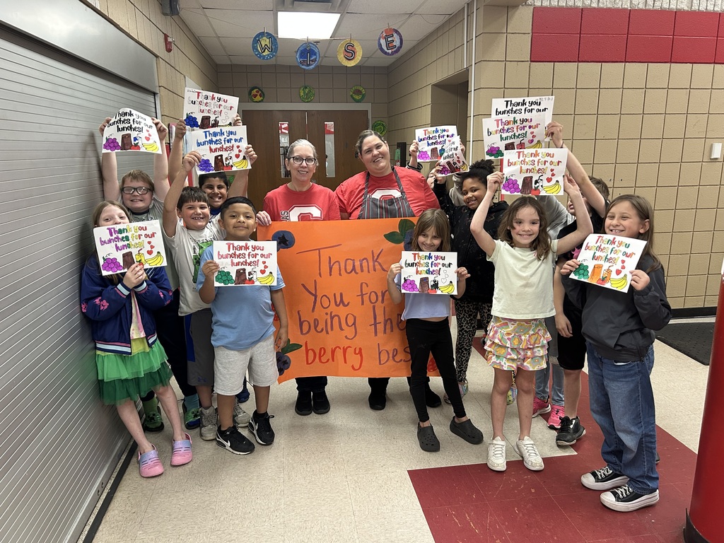 Zebra Nutrition Staff Celebrating School Lunch Hero Day