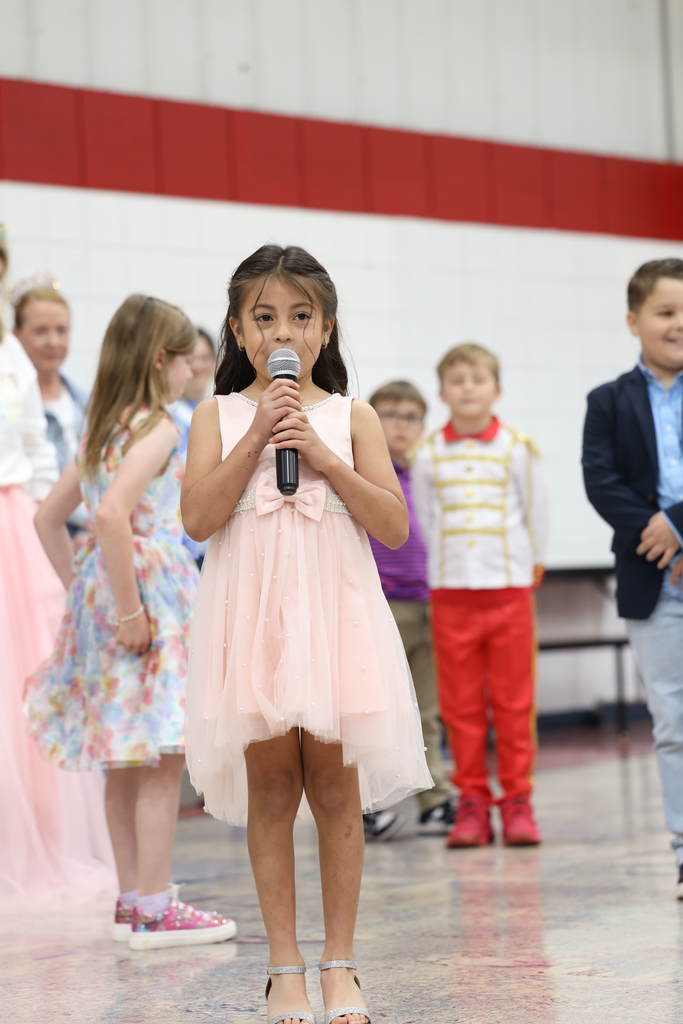 Roosa Elementary Second Grader's at the Fairy Tale Ball