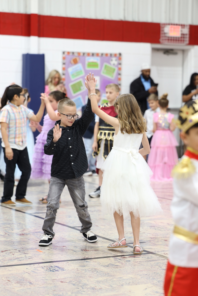 Roosa Elementary Second Grader's at the Fairy Tale Ball