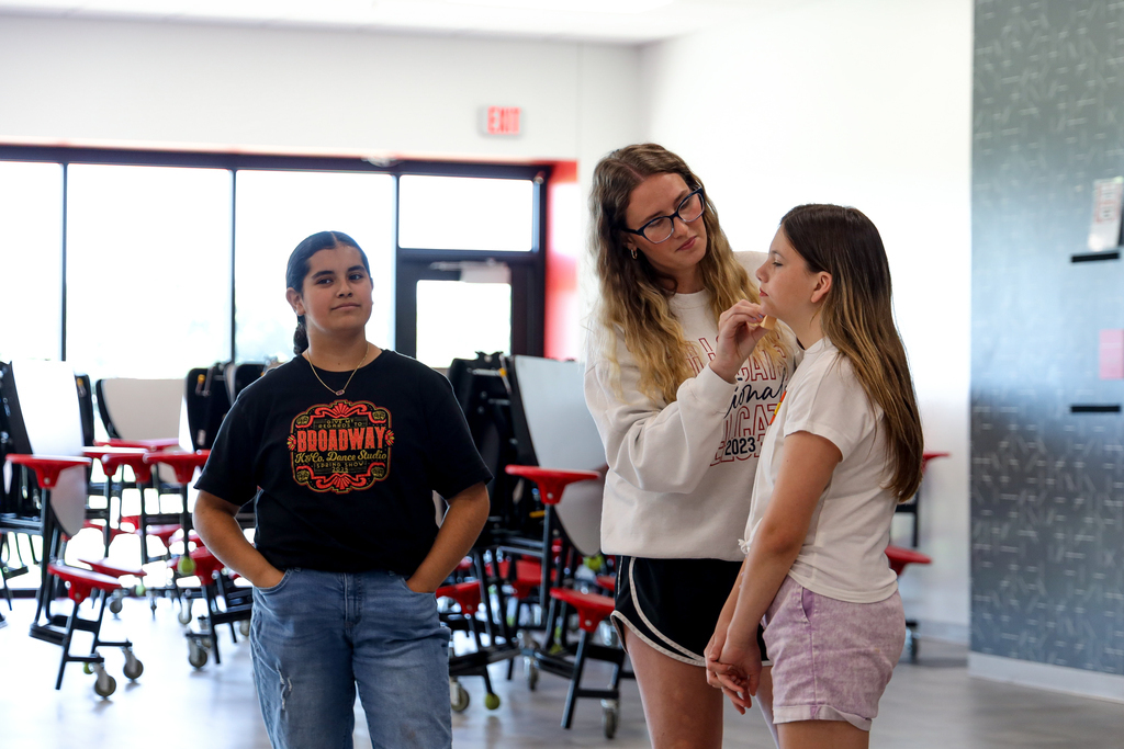 Junior High students participate in Theatre Camp