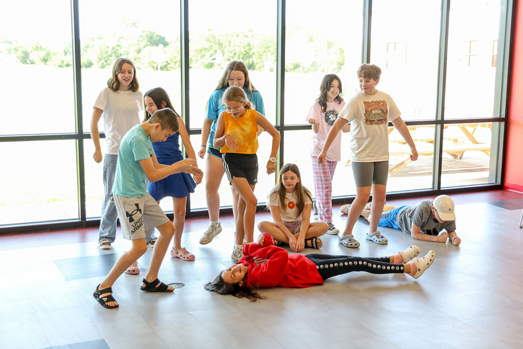 Junior High students participate in Theatre Camp