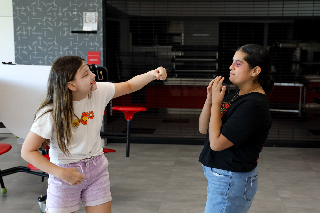 Junior High students participate in Theatre Camp