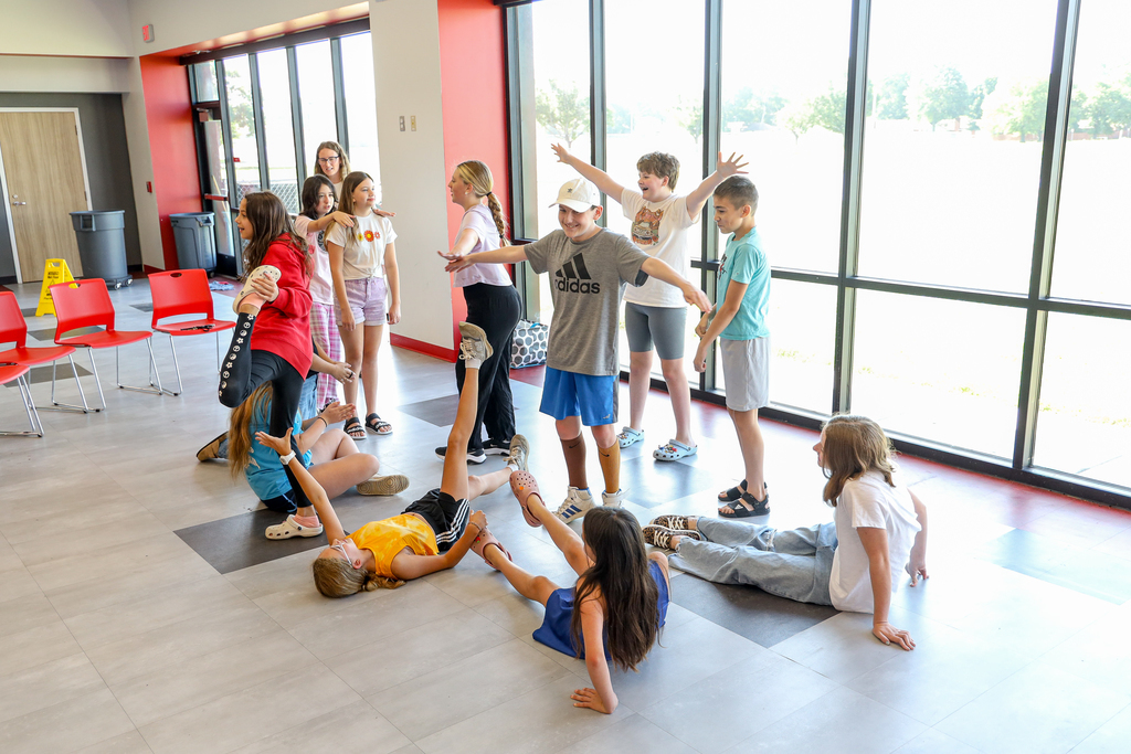 Junior High students participate in Theatre Camp