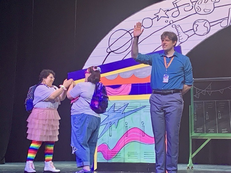 Actors performing on stage at the Tulsa Opera.