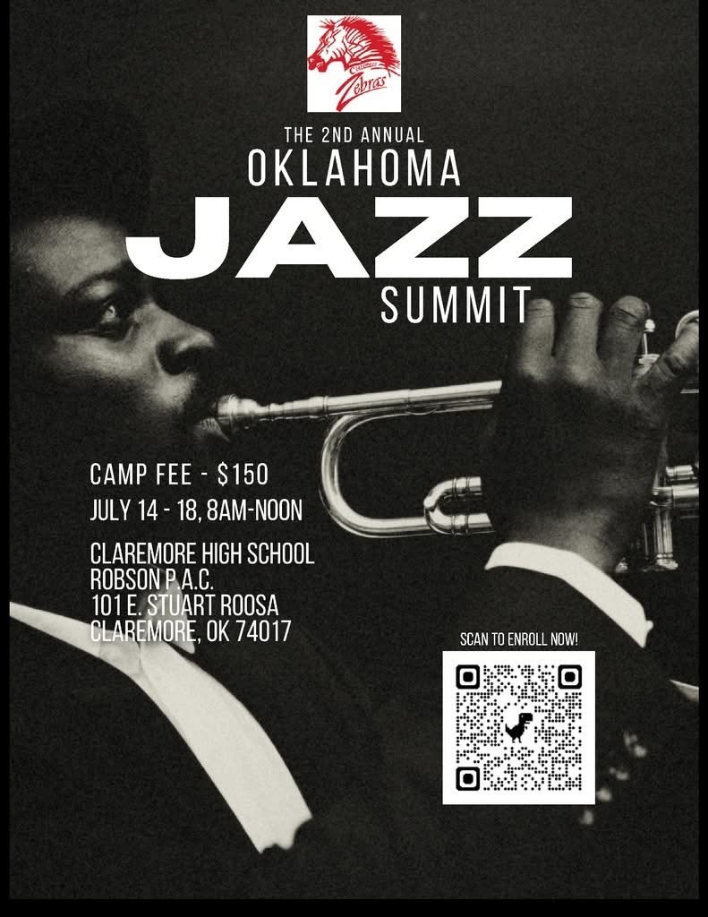 📸 Throwback Thursday at Claremore High! 🎉 We’re continuing our TBT series, shining a spotlight on the moments, memories, and milestones that made this school year one to remember!  This week, we’re turning up the volume and throwing it back to an unforgettable achievement by the Claremore High School Jazz Band — the OSSAA Class 5A State Champions! 🎷🏆 With standout performances and a commitment to musical excellence, these students brought energy, precision, and creativity to every note, earning them top honors at the state level.  Their success didn’t happen overnight — it was the result of countless hours of rehearsal, musical growth, and passion for performance. And that momentum is still going strong!  🎶 Looking ahead: Claremore High School will host the Jazz Summit this summer, July 14–18 from 8:00 AM to 12:00 PM. Open to student musicians ready to sharpen their skills, this summit is a chance to learn from the best — and maybe inspire the next generation of state champions!  Stay tuned each Thursday as we continue to honor the spirit, talent, and heart of CHS! 🦓