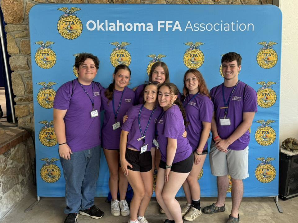 students at an FFA confernce