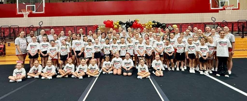 Our future Zebras showed up with incredible energy, big smiles, and tons of spirit all week long at Youth Cheer Camp! From learning new cheers to building confidence and teamwork, these young athletes gave it their all — and we couldn’t be more proud. 🦓  A huge thank-you to our CHS cheerleaders for being such positive role models and leaders. Their encouragement and enthusiasm helped make this experience unforgettable for these future cheer stars!  We can’t wait to see them cheering on the Zebras in the years to come