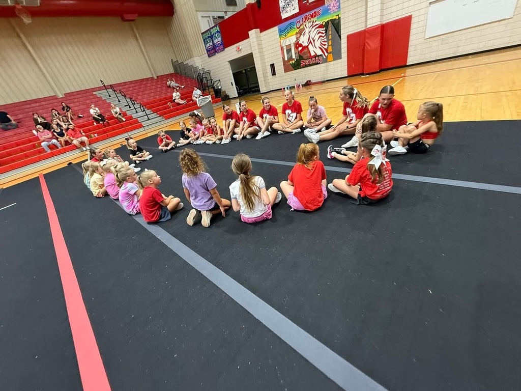 Our future Zebras showed up with incredible energy, big smiles, and tons of spirit all week long at Youth Cheer Camp! From learning new cheers to building confidence and teamwork, these young athletes gave it their all — and we couldn’t be more proud. 🦓  A huge thank-you to our CHS cheerleaders for being such positive role models and leaders. Their encouragement and enthusiasm helped make this experience unforgettable for these future cheer stars!  We can’t wait to see them cheering on the Zebras in the years to come