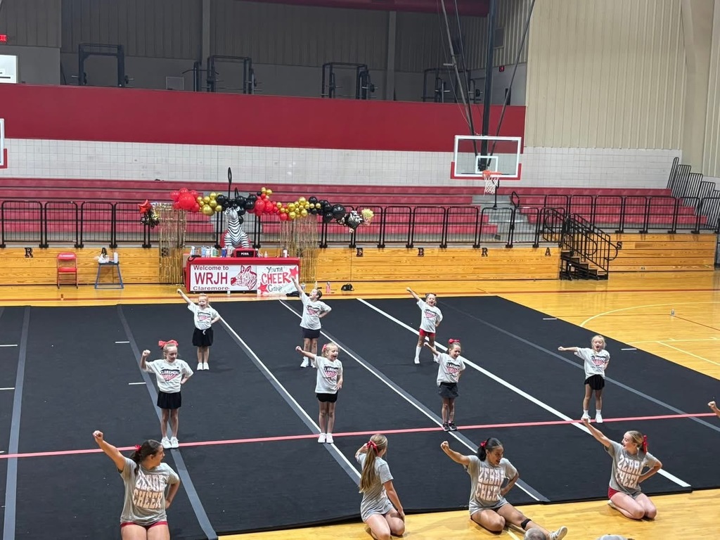 Our future Zebras showed up with incredible energy, big smiles, and tons of spirit all week long at Youth Cheer Camp! From learning new cheers to building confidence and teamwork, these young athletes gave it their all — and we couldn’t be more proud. 🦓  A huge thank-you to our CHS cheerleaders for being such positive role models and leaders. Their encouragement and enthusiasm helped make this experience unforgettable for these future cheer stars!  We can’t wait to see them cheering on the Zebras in the years to come