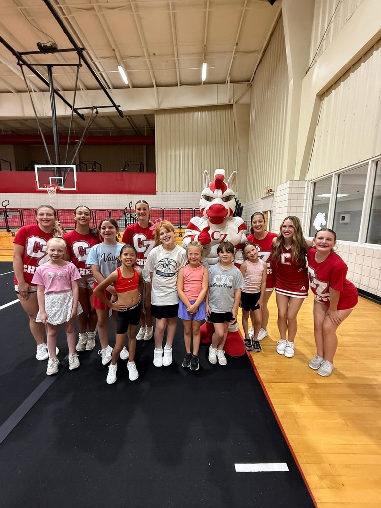 Our future Zebras showed up with incredible energy, big smiles, and tons of spirit all week long at Youth Cheer Camp! From learning new cheers to building confidence and teamwork, these young athletes gave it their all — and we couldn’t be more proud. 🦓  A huge thank-you to our CHS cheerleaders for being such positive role models and leaders. Their encouragement and enthusiasm helped make this experience unforgettable for these future cheer stars!  We can’t wait to see them cheering on the Zebras in the years to come