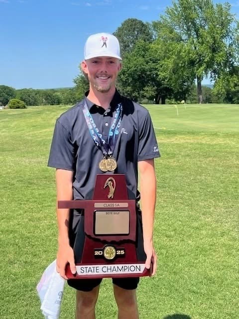 📸 Throwback Thursday at Claremore High! 🎉 We’re continuing our TBT series, shining a spotlight on the moments, memories, and milestones that made this school year one to remember!  This week, we're hitting the greens and throwing it back to a championship season for the Claremore High School Boys Golf Team — your OSSAA Class 5A State Champions! ⛳️🏆 With steady focus and incredible teamwork, this talented group brought home the title and made school history.  The championship team included an impressive 5th place individual finish by Jack Williams, along with two players named All-State Athletes — Tripp Jackson and Maddox Mason. Their dedication, skill, and calm under pressure helped lead the Zebras to the top!  Stay tuned each Thursday as we continue to honor the spirit, talent, and heart of CHS! 🦓