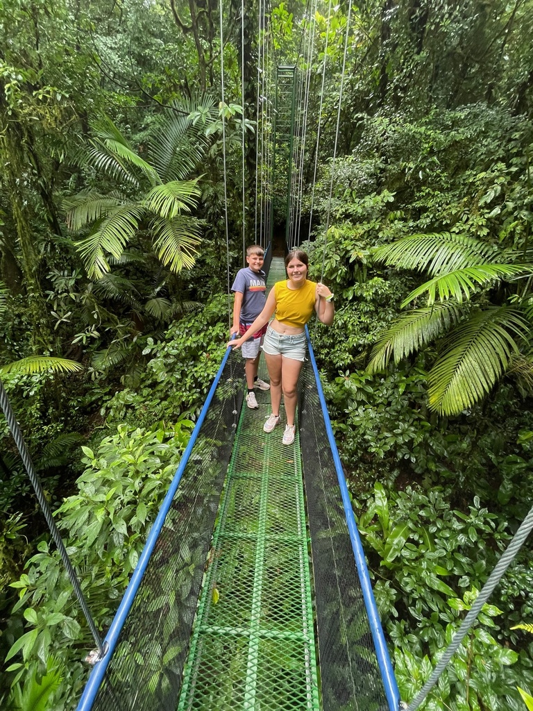 famliy in the rainforest