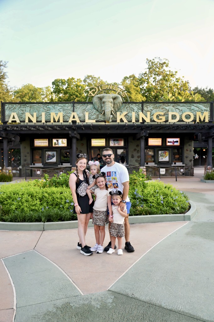 burke family at disneyland