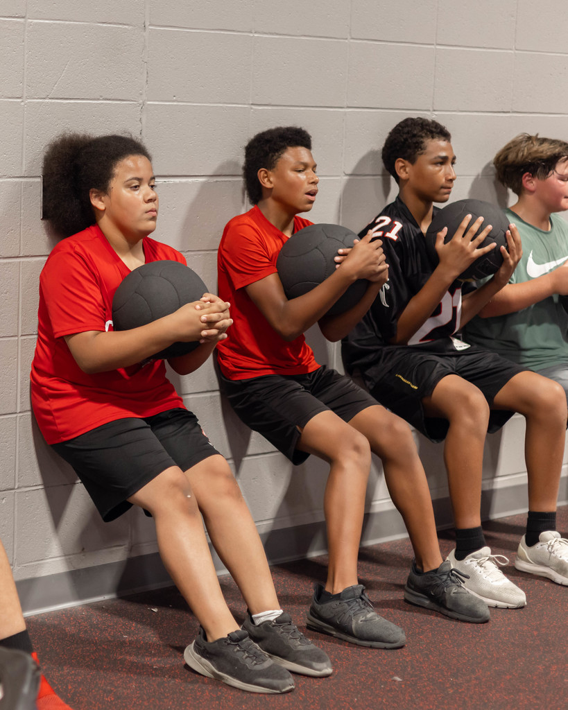 Students training at summer pride