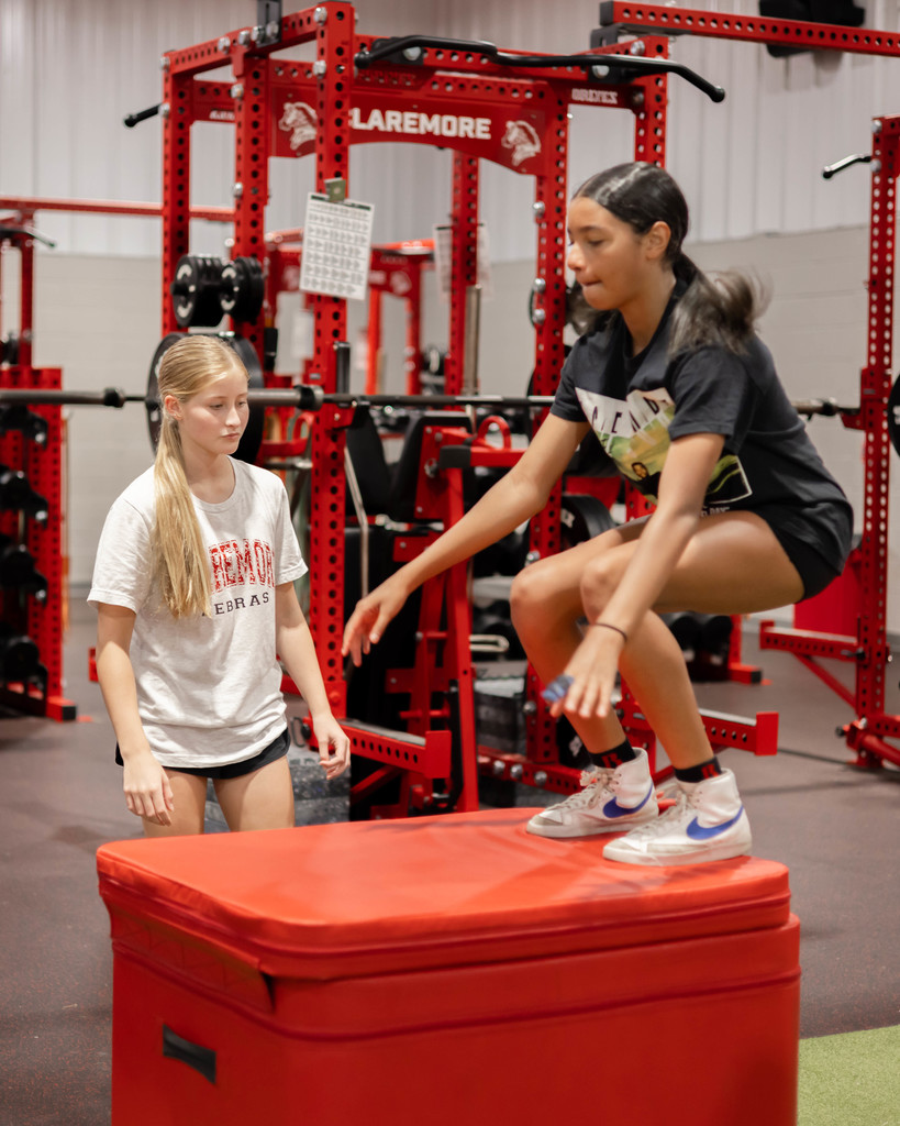 Students training at summer pride